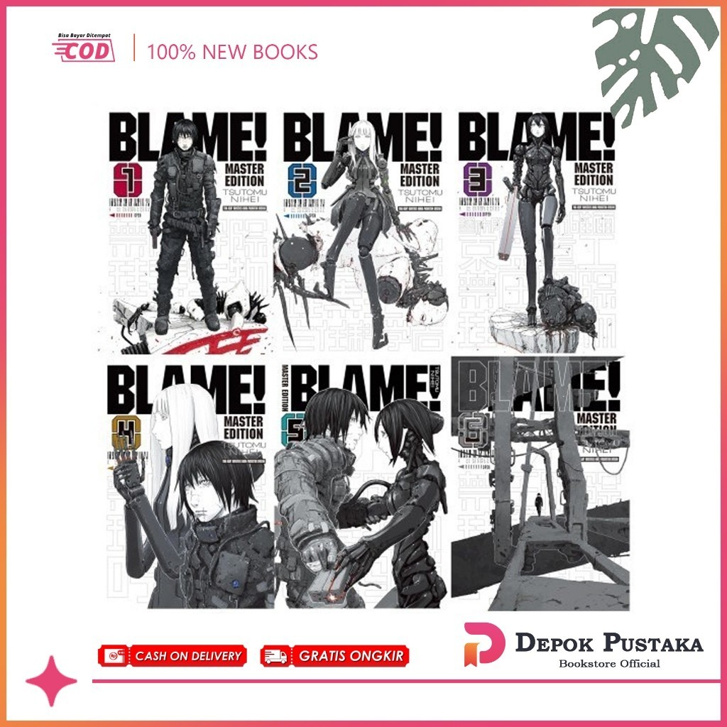 Komik BLAME: Master Edition (6 book series)