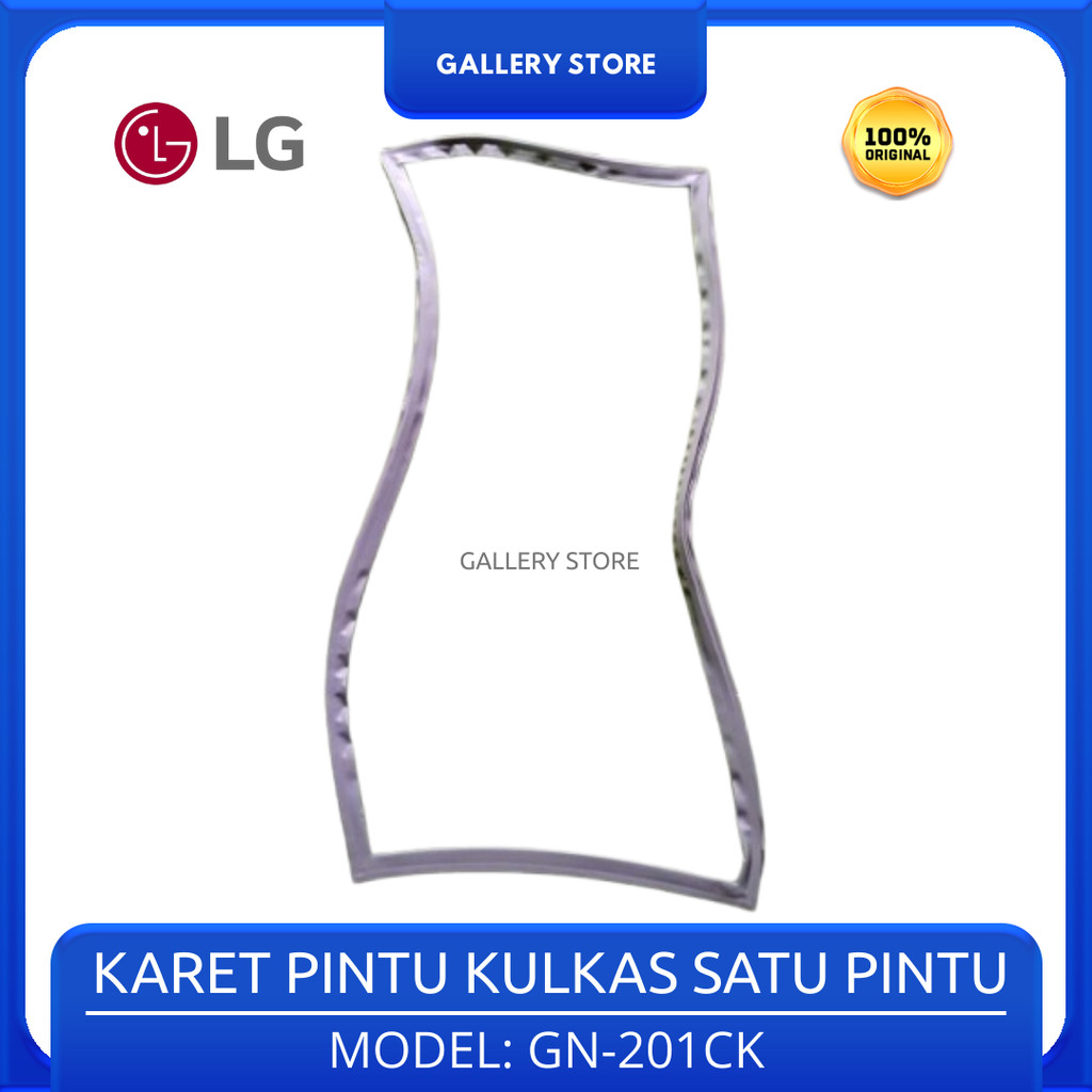 Karet Pintu Kulkas LG Frezeer 1 Pintu GN-201CK