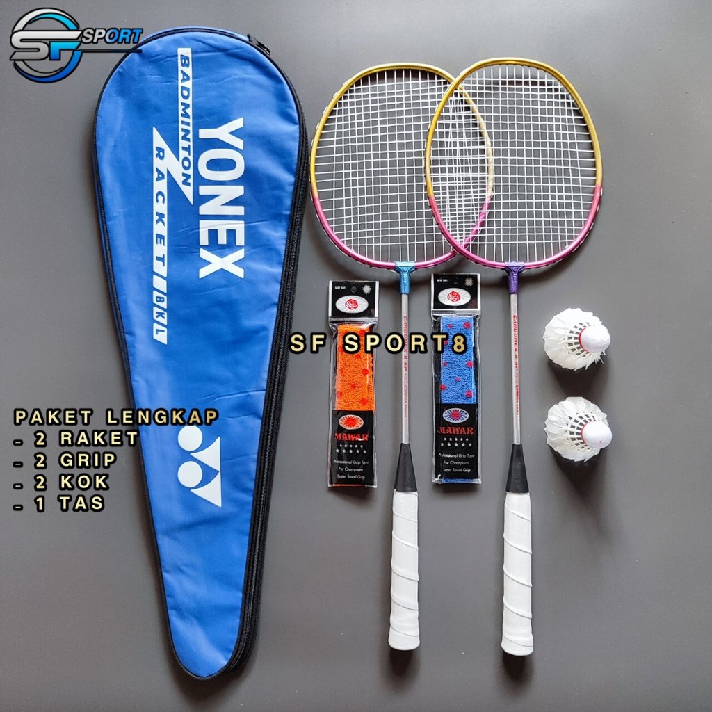 Raket bulutangkis Yonex carbonex Anak - Anak Pemula Ringan - Raket badminton Yonex Anak