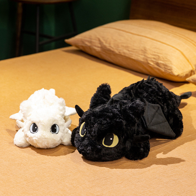 Adorable Toothless Dragon Plush Toy Kawaii Little flying dragon Anime Soft Stuffed Doll How To Train