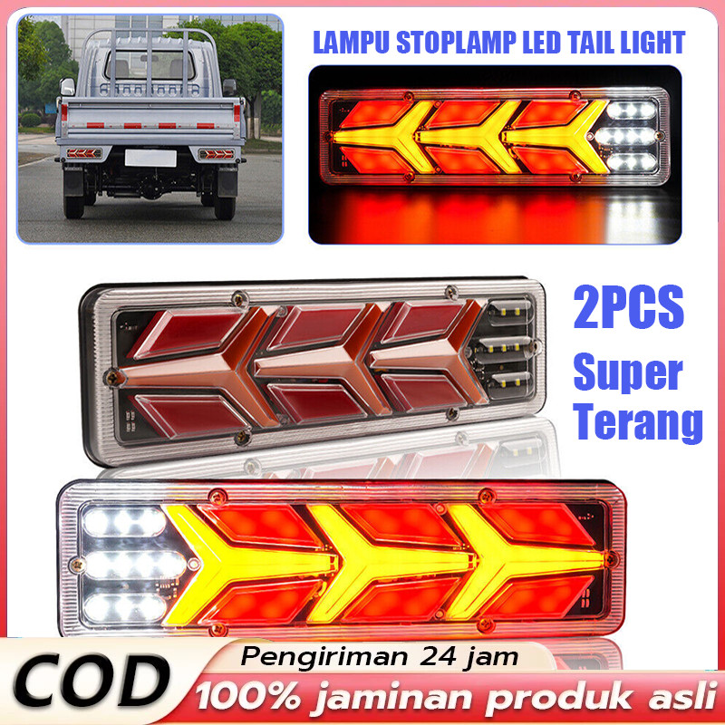 2Pcs Lampu Stop Mobil Pick Up Carry Lampu Stoplamp Pickup  12V/24V Lampu LED Lampu depan Lampu Indik