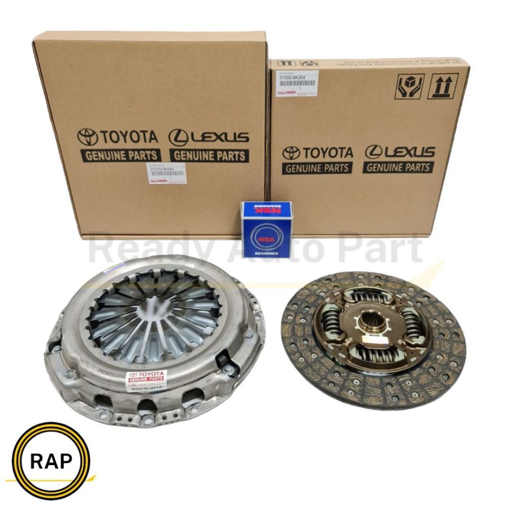 KOPLING SET FORTUNER DIESEL 2.5 / HILUX 2.5 2KD ORI