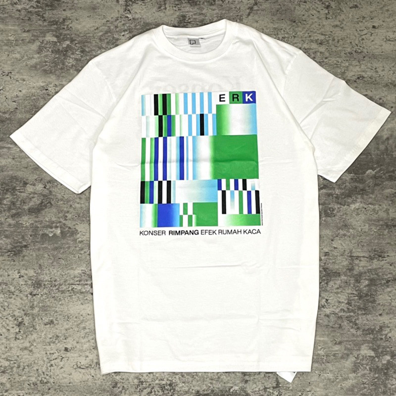 Efek Rumah Kaca - Konser Rimpang 2023 Tshirt - White | Original Merchandise