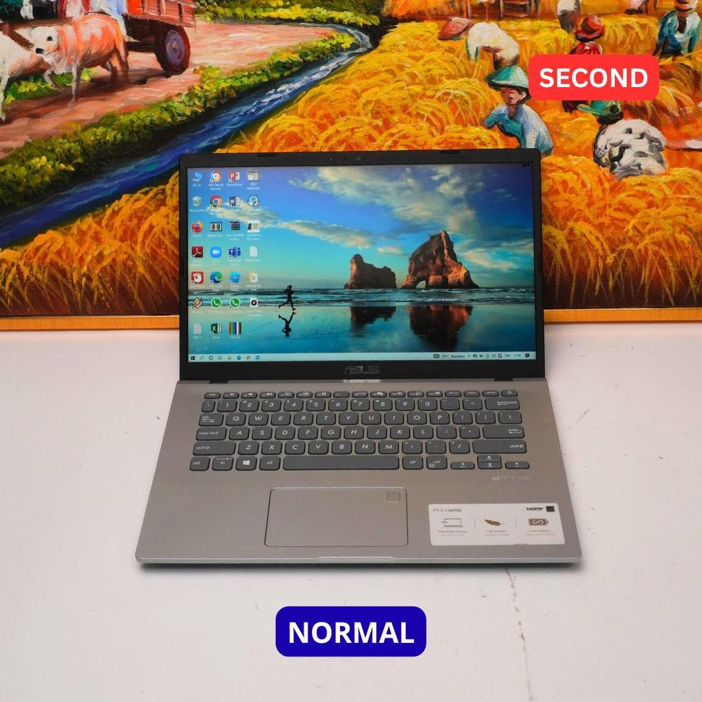 ASUS VIVOBOOK X415JA_A416JA I5 1035G1 12 GB (14") LAPTOP SECOND ORIGINAL SINAR MUTIARA CELL