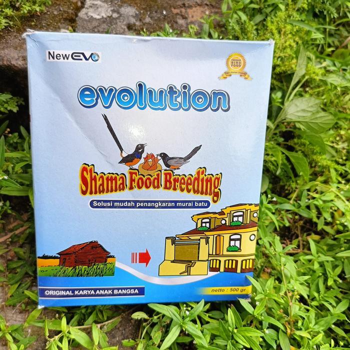 VOER SHAMA FOOD BREEDING MURAI BATU VOER KHUSUS UNTUK TERNAK BURUNG MURAI BATU NETTO 500GRAM