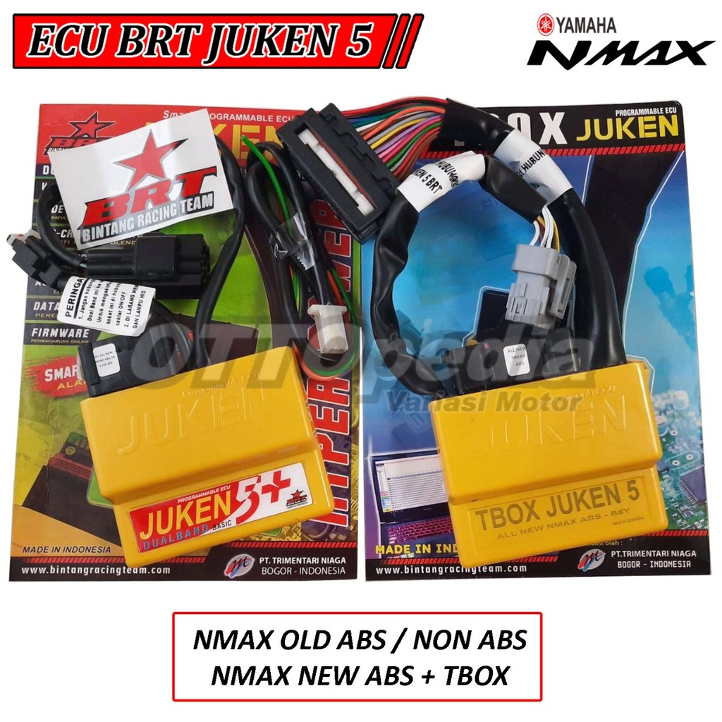 ECU BRT JUKEN 5+ Plus Dualband CDI Yamaha Nmax OLD ABS Non ABS / All New NMAX 2020 + TBOX