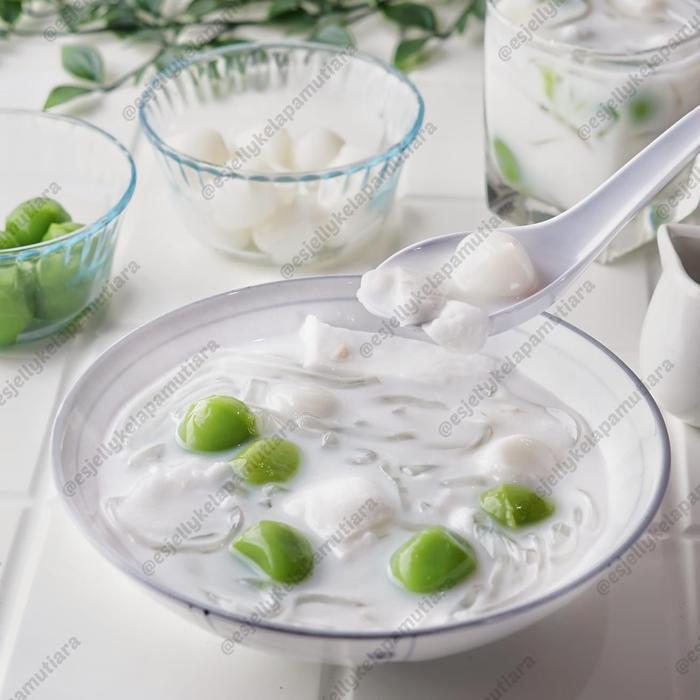 Es Jelly Kelapa Mutiara/Es Jelly Coconut/Dessert Es Jelly Kelapa