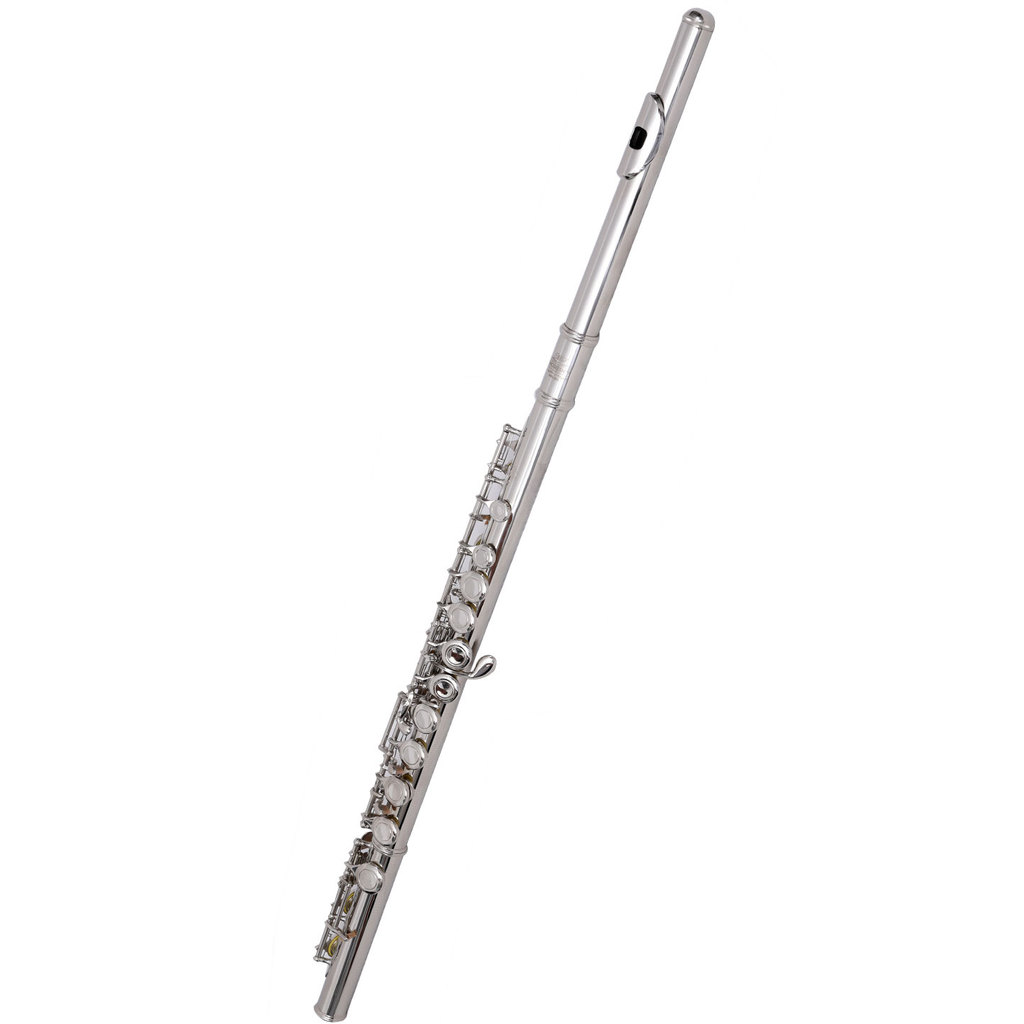 1617 CloseOpen Holes C Key Flute trument Cupronickel Nickel Plated Concert Flute with E key