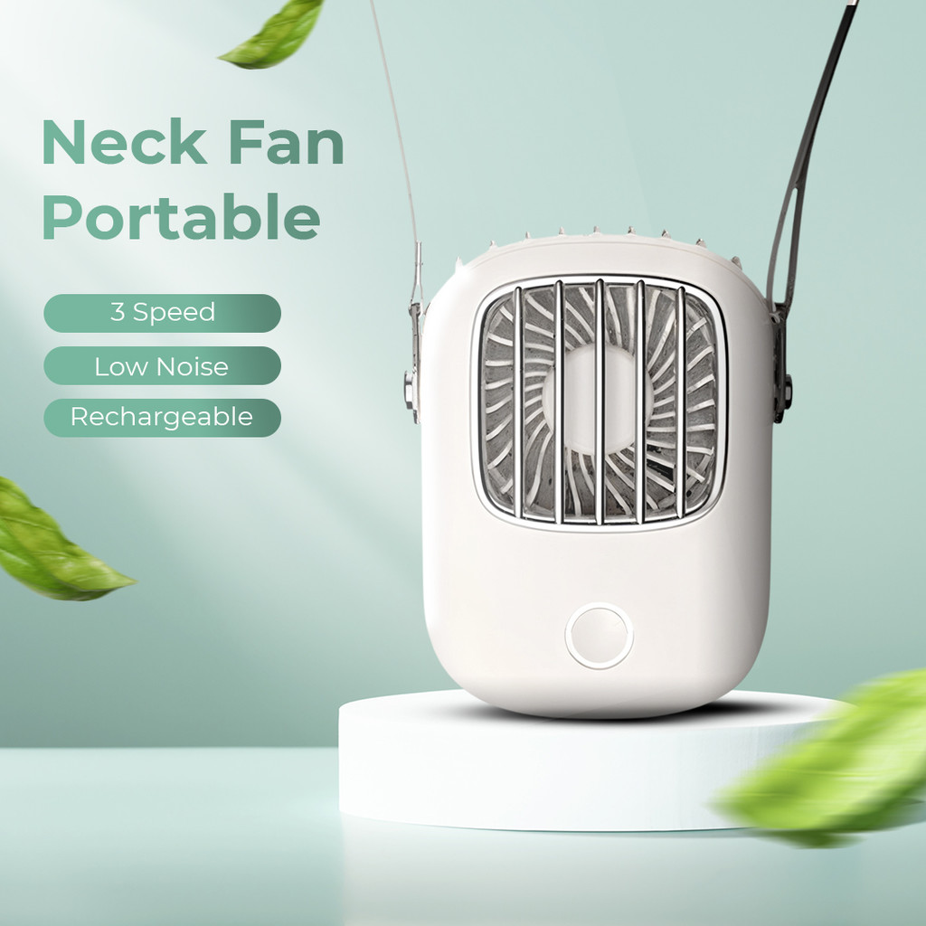 Kipas Angin Kalung Leher Kipas Angin Mini Portable Neck Mini Fan Kipas Angin Portable Gantung