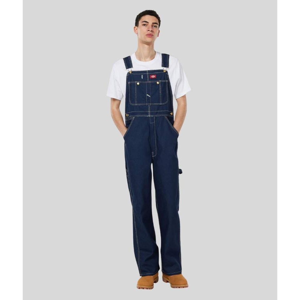 Celana Overall Dickies Bib Overall Indigo Denim