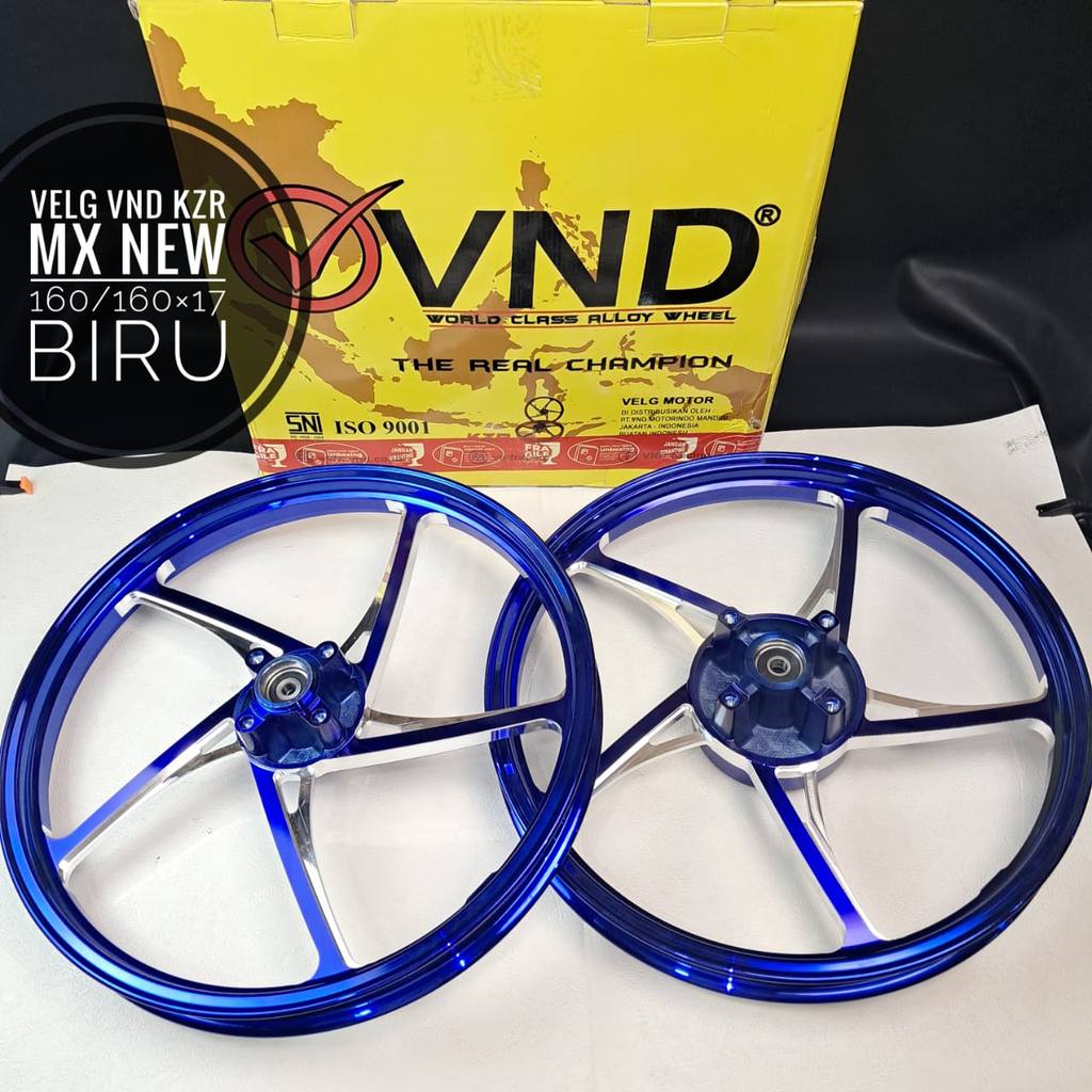 Velg VND KZR MXNew Orange/Merah/Hitam/Biru 160/160x17
