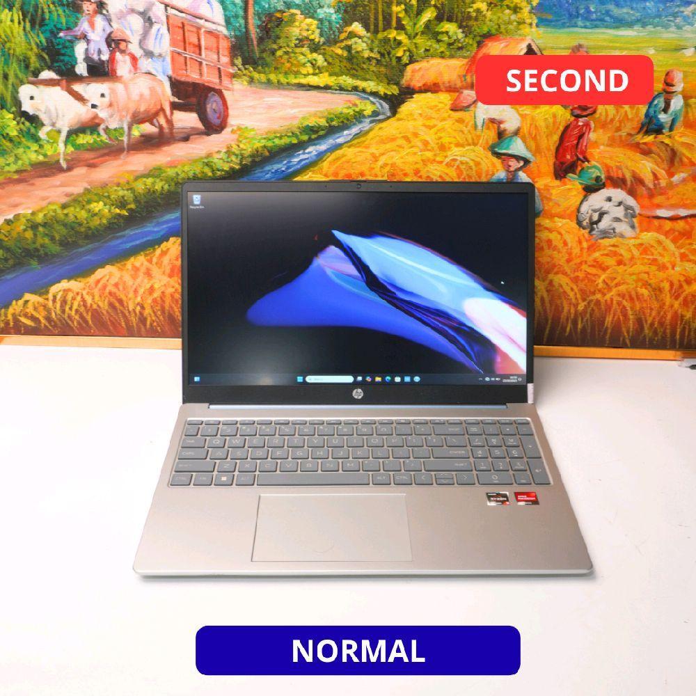 HP Laptop 15-fc0xxx amd ryzen 5 7520U 8GB (14") LAPTOP SECOND ORIGINAL SINAR MUTIARA CELL