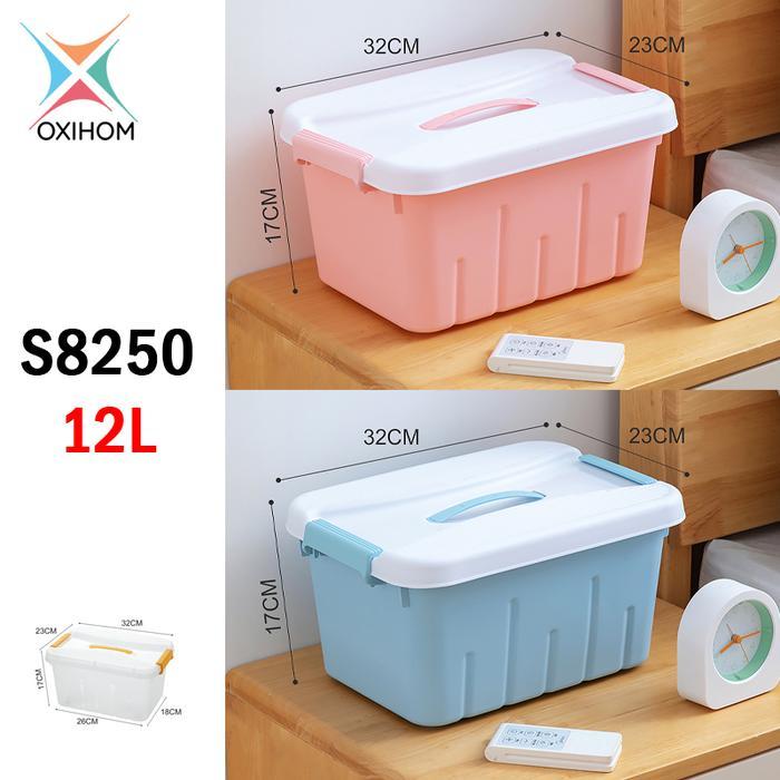 Oxihom Container Box Plastik Kotak Penyimpanan Kontainer Storage Box Mainan Pakaian