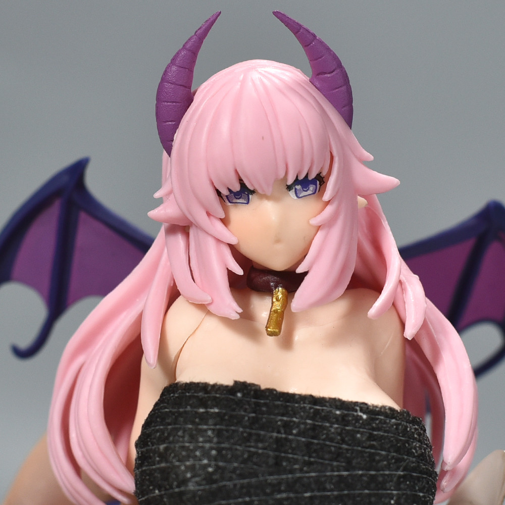 OKAMA RUN Aixlan Succubus Gakuen Figure 13Cm Lilim Sexy Nikukan Girl PVC Action Figure Toy Adults Co