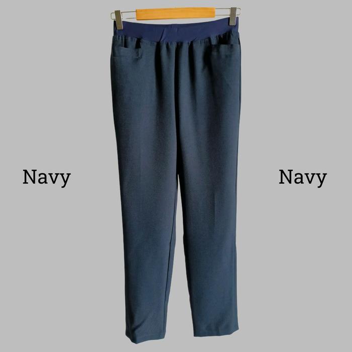 CELANA KERJA PDF JUMBO M-7XL - Black, L