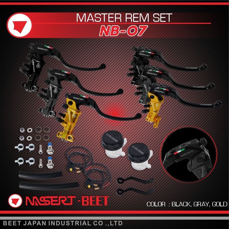 Master Rem Set Nassert Beet Seri 07 Nmax Xmax Adv Tmax