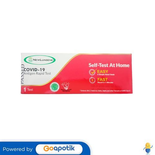 New Lungene Covid-19 Antigen Rapid Test Kit Nasal Piece