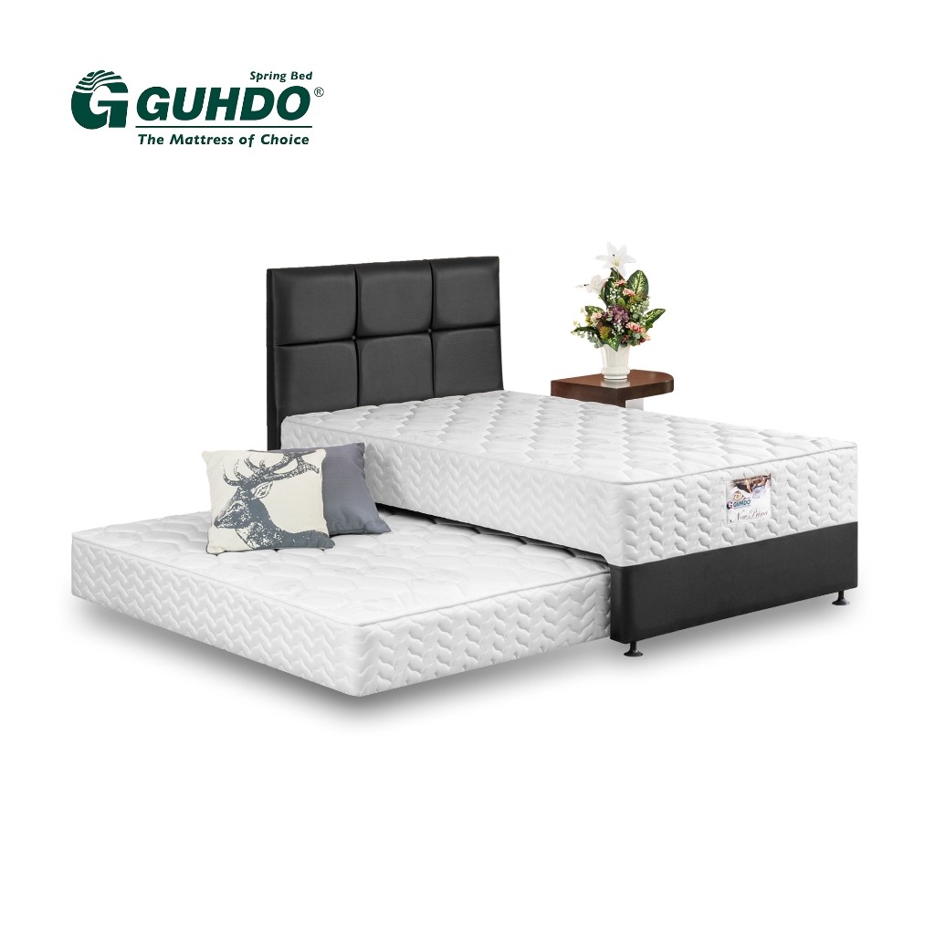 HAPPY IDEA - Springbed Guhdo  2 in 1 New Prima TANPA SANDARAN