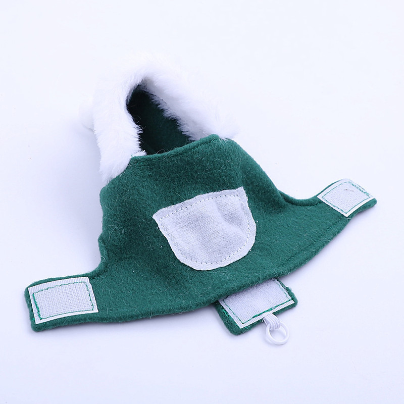 1pcs Parrot Clothes Christmas Budgerigar Cockatiel Go Out To Decorate Clothing Santa Claus Costume S