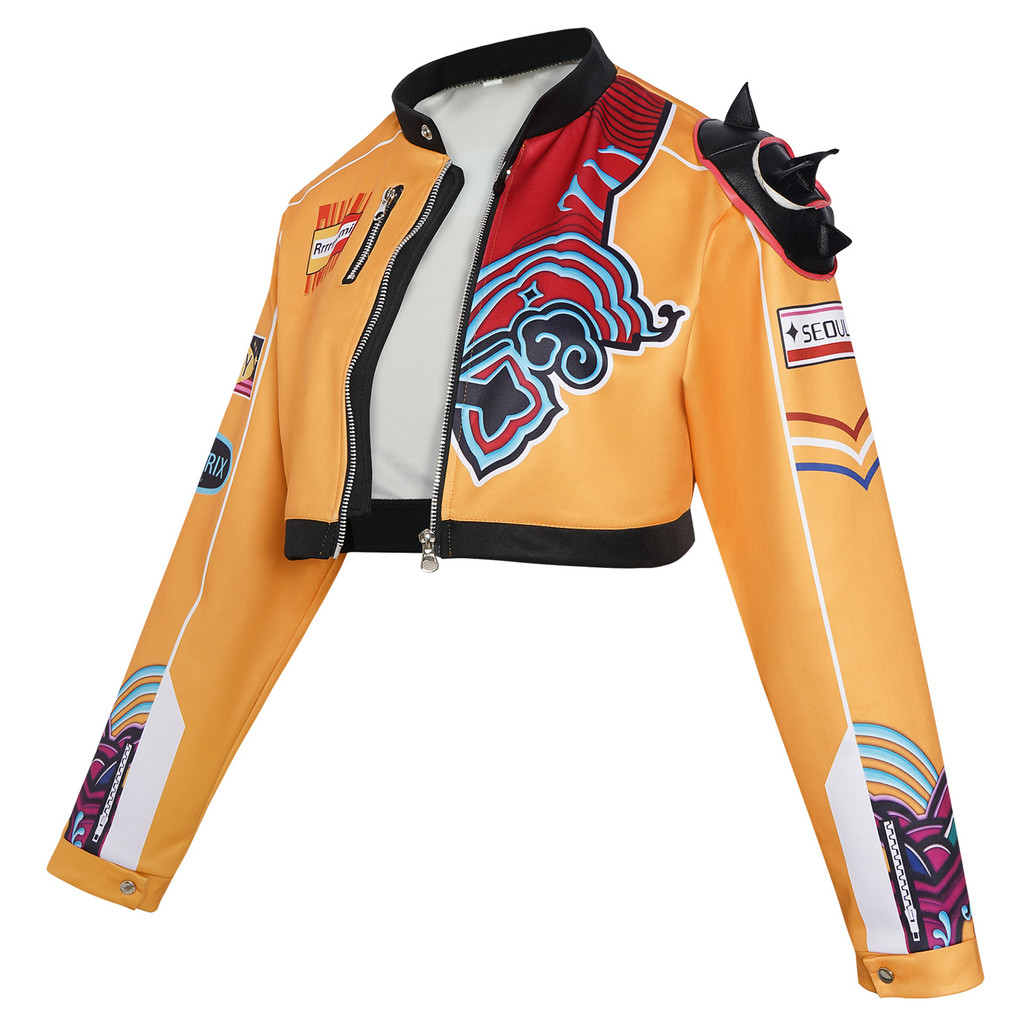 Children's and Adult's Witch Hunting Team cos Halloween Rumi Single Jacket cosplay 2D Stage Costume