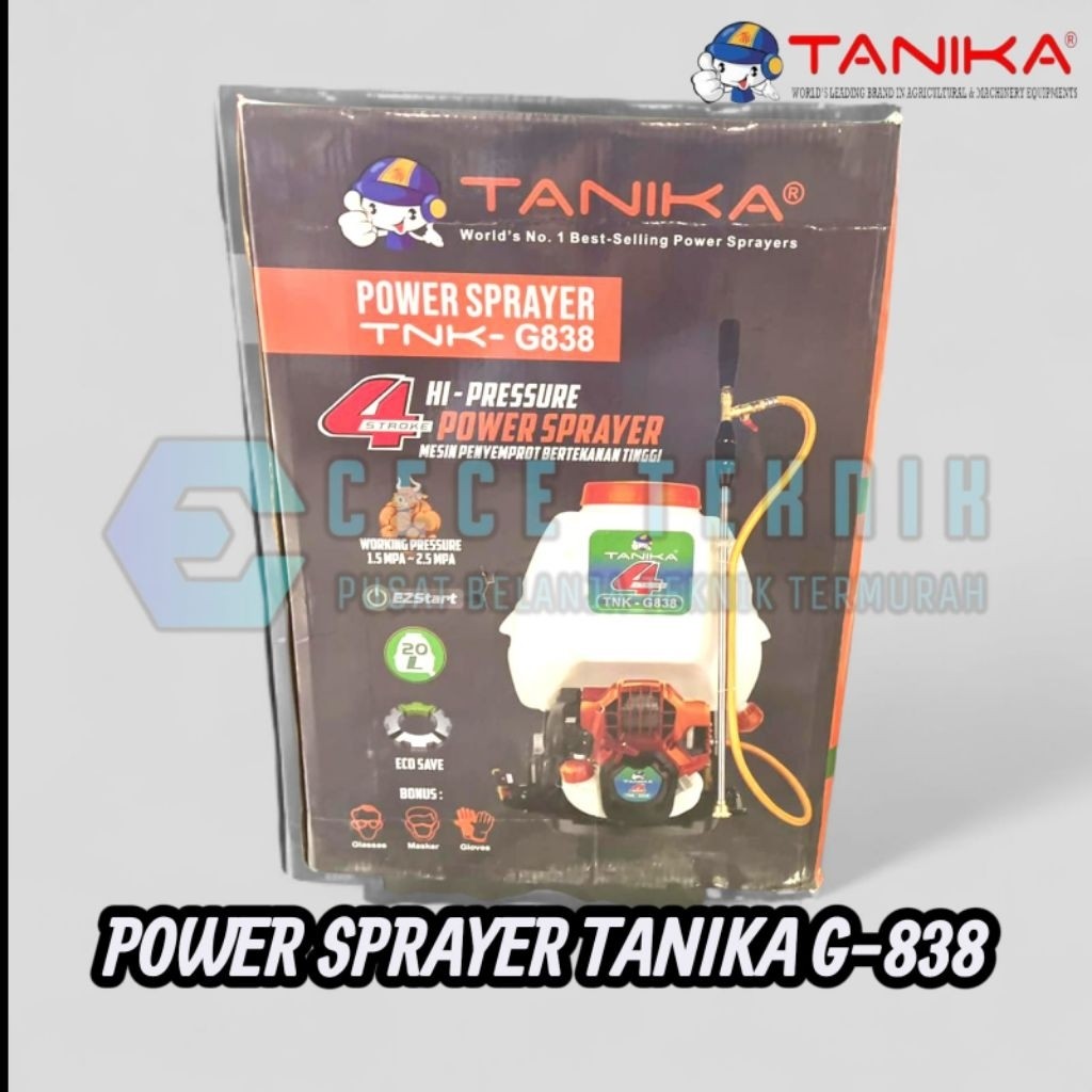 SPRAYER TANIKA G--838 4TAK 20LITER ORIGINAL SPRAYER HAMA TANIKA 4TAK SPRAYER TANIKA