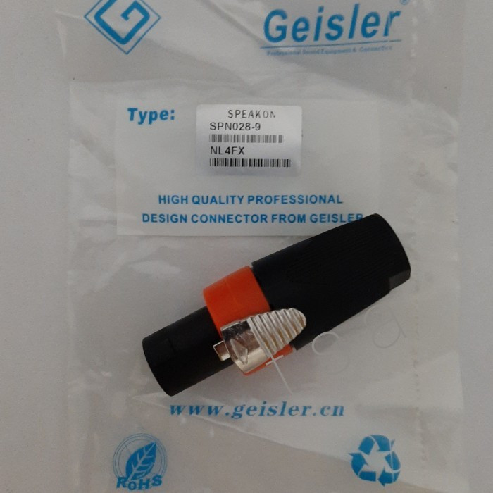 SL Jual jack speakon geisler original / Jack Spikon geisler original/jack