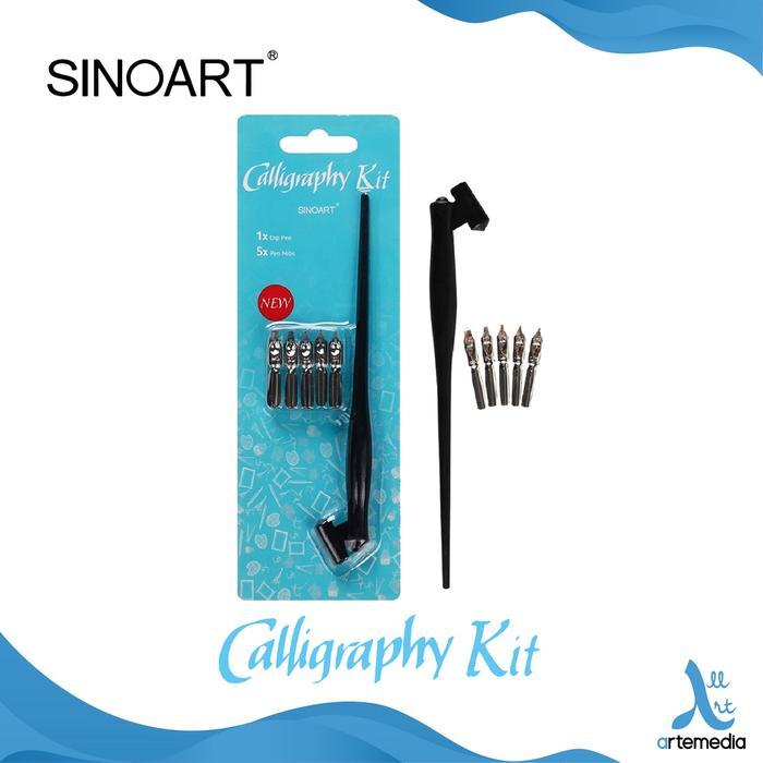 Sinoart Calligraphy Kit Oblique Pen Holder - Warna