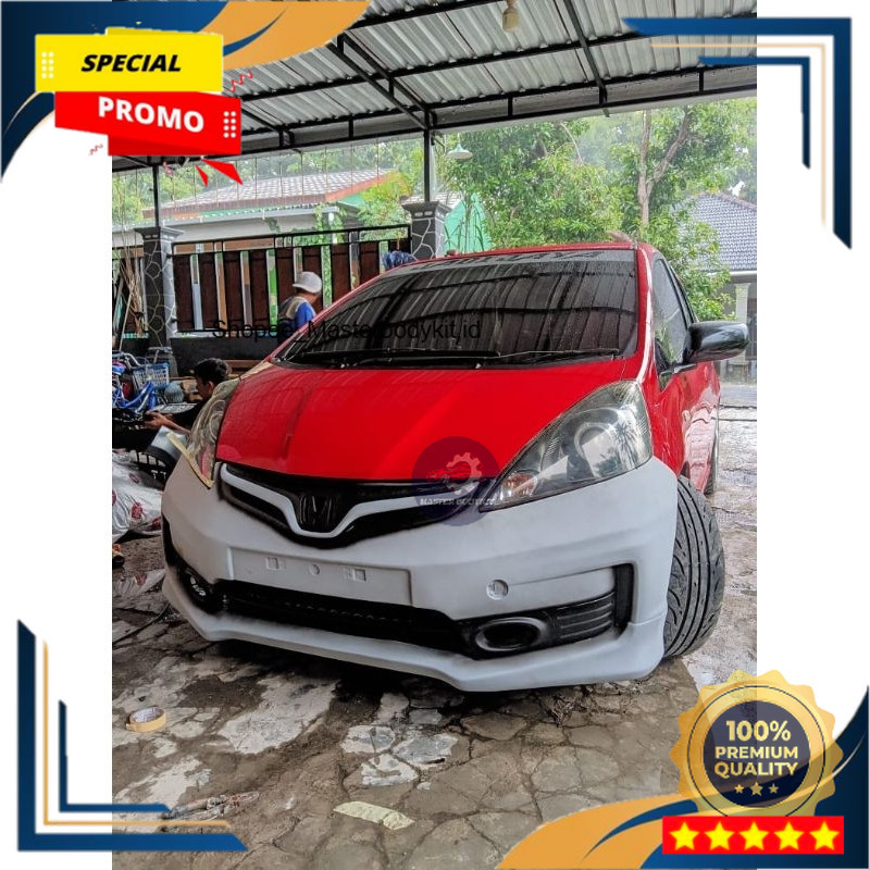 BEMPER DEPAN JAZZ GE8 TAHUN 2008 - 2014 MODEL MMC BUMPER DEPAN HONDA JAZZ GE8 RS MMC mobil