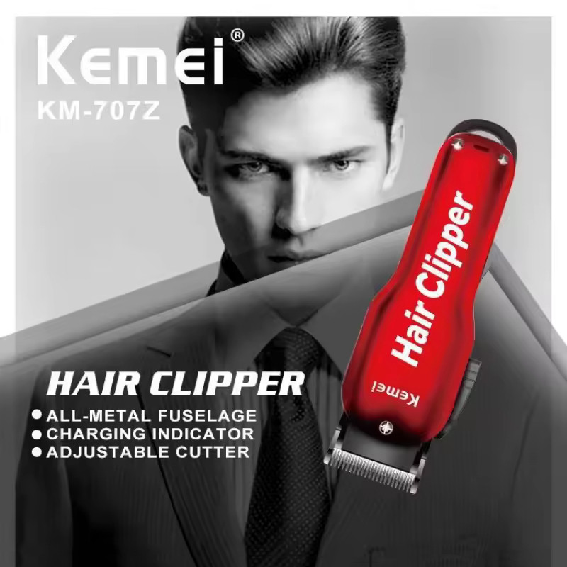 Kemei KM-707Z Hair Clipper 6500RPM 2000MAH Alat Cukur Rambut Elektrik KM707Z KM 707Z