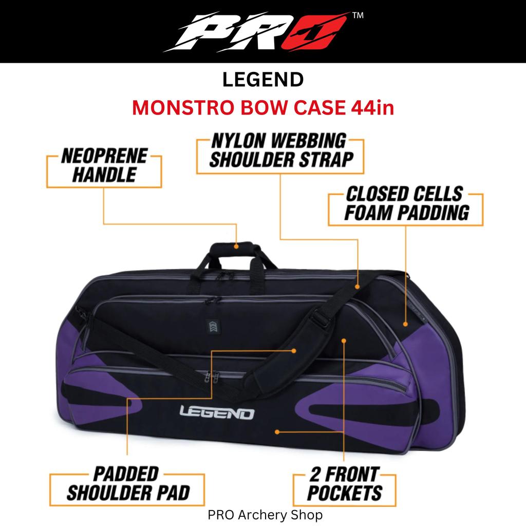 LEGEND COMPOUND BOW CASE MONSTRO | TAS BUSUR BOWCASE BAG COMPOUND SIZE 44 in / ALAT PANAHAN KOMPON