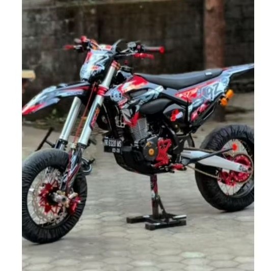 ZNB Stiker Decal Motor Honda Crf 150/Crf 450 Fullbody Superglossy  Design Simpel