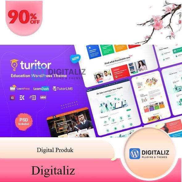 Turitor – LMS & Education WordPress Theme
