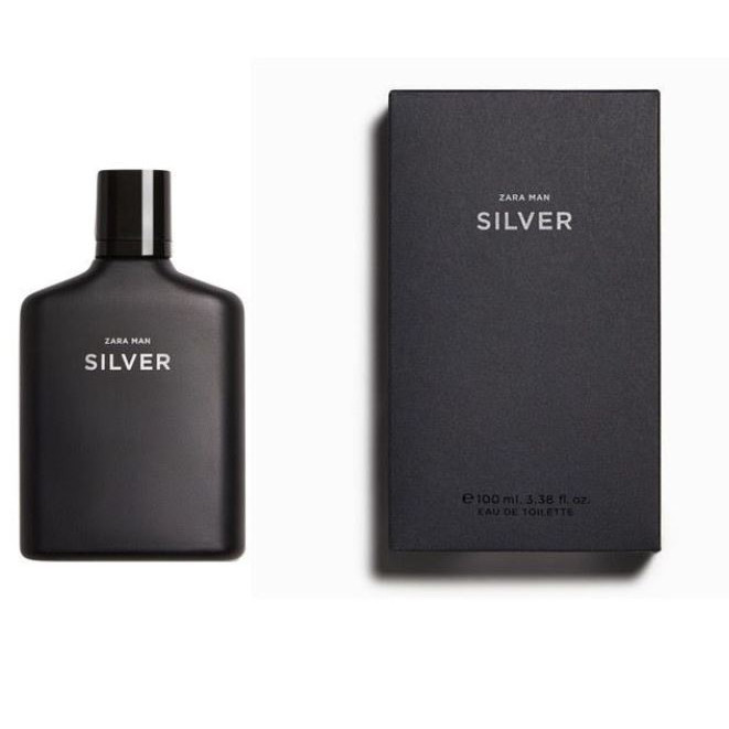 Farfum Perfume Parfum Zara Pria Laki-Laki Man Silver - 100ML