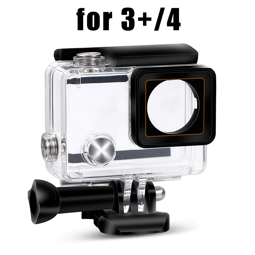 Waterproof Case Filter Accessories For GoPro Hero4 3+ ving Underwater Housing Protector Cover For Go