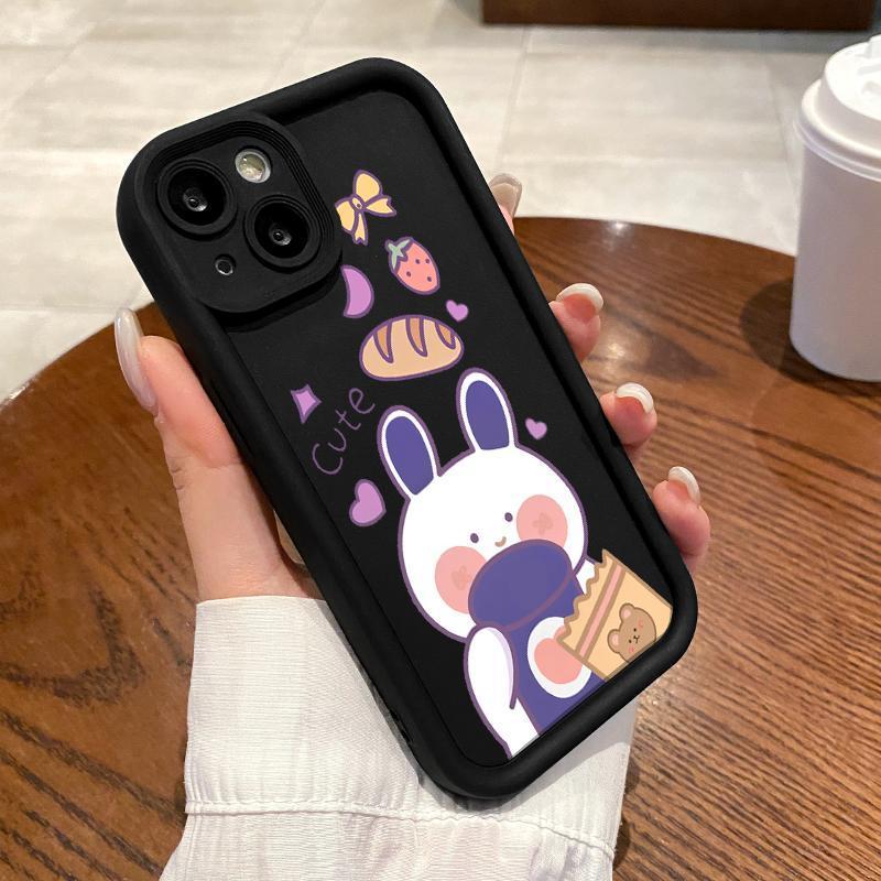 Soft Case OPPO A38 A31 2020 A32 A33 A35 2021 A36 Kartun Kelinci Silicon Antishock