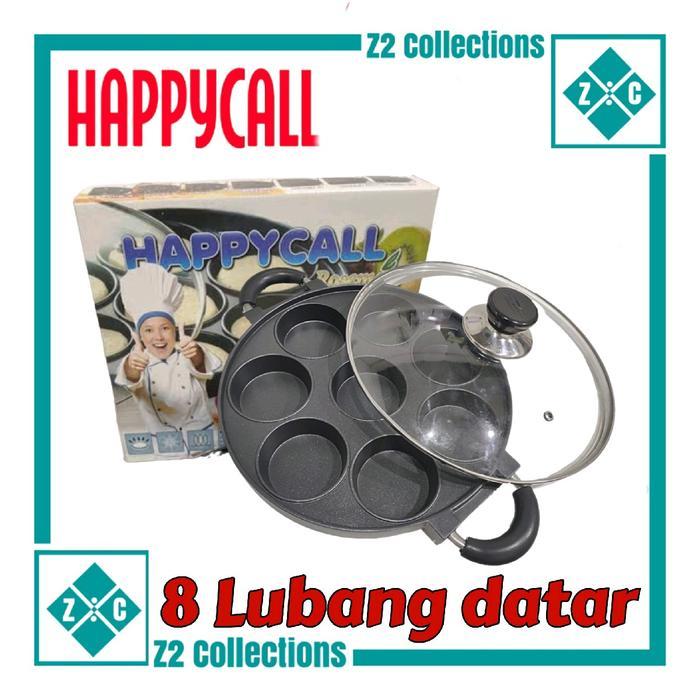promo  -Happy  8 datar cetakan kue HC anti lengket cake pan SUGGO loyang kue lumpur martabak mini Al