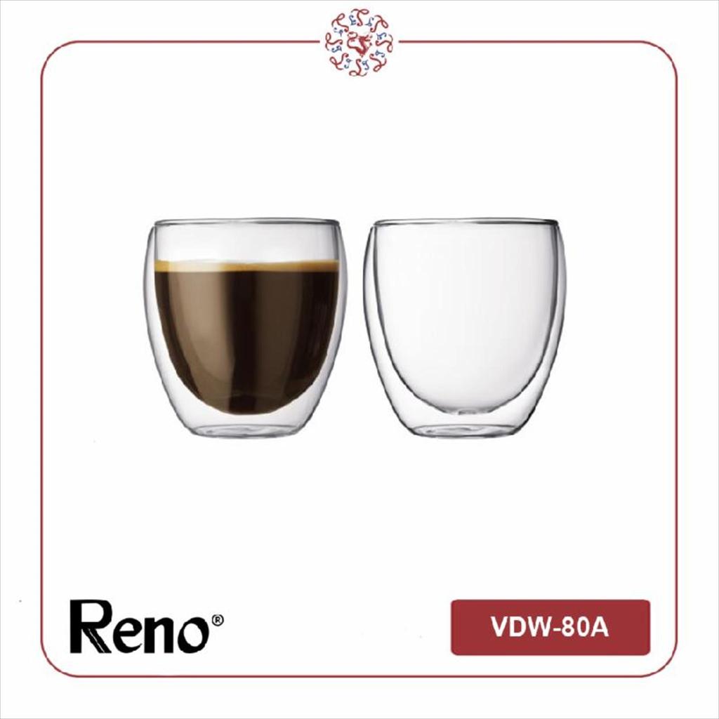 Reno Double Wall Glass 80 ml #REN-VDW-80A