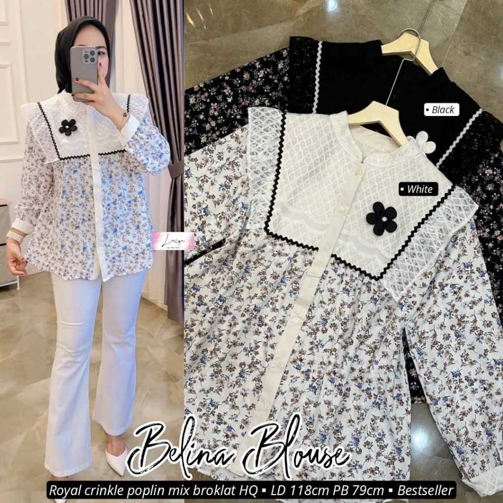 2711    BELINA BLOUSE by LAIqA FASHION