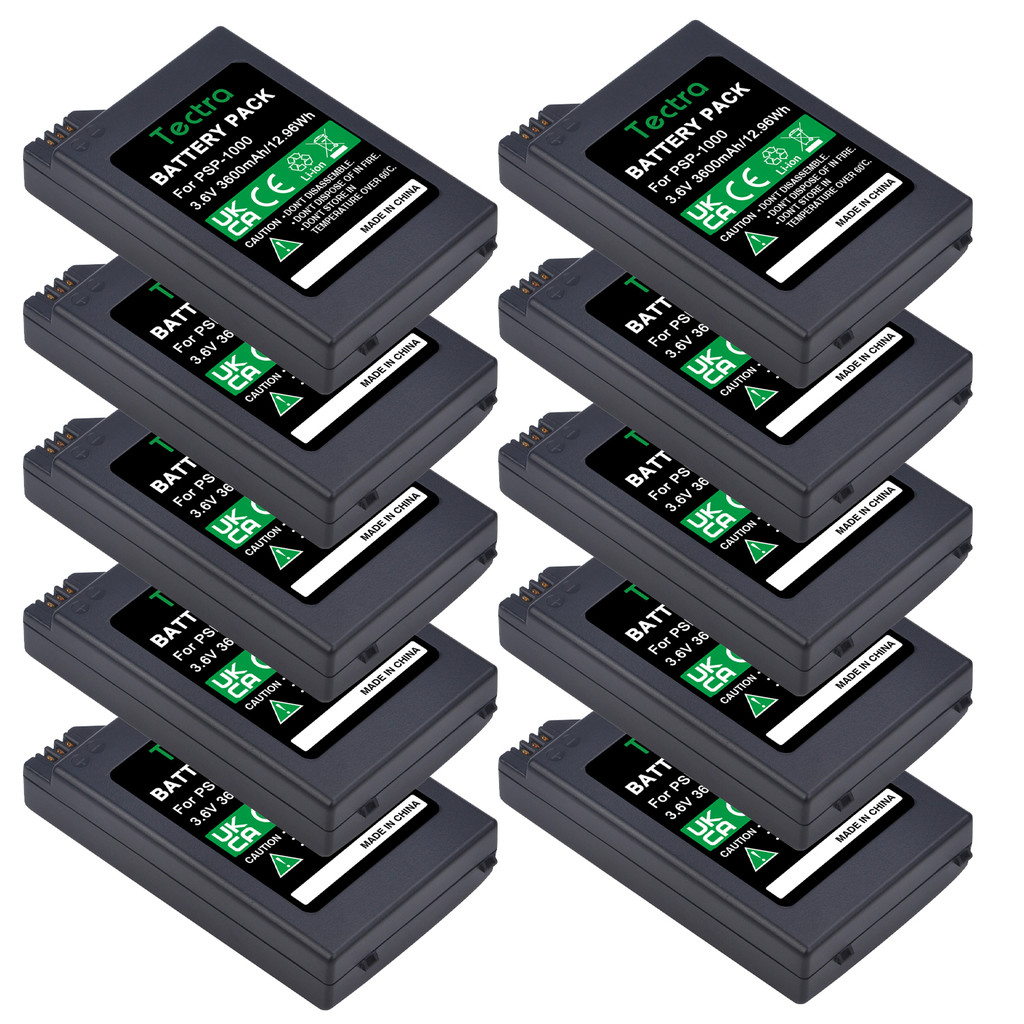 Wholesale 3600mAh 3.6V PSP-1010 Reargeable Li-ion Battery for Sony PlayStation PSP-110 Portable Cons