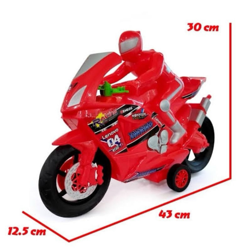 (BISA COD) MOTOR JUMBO GP DORONG DT 3187 / Mainan motor GP motor balap DT 3187