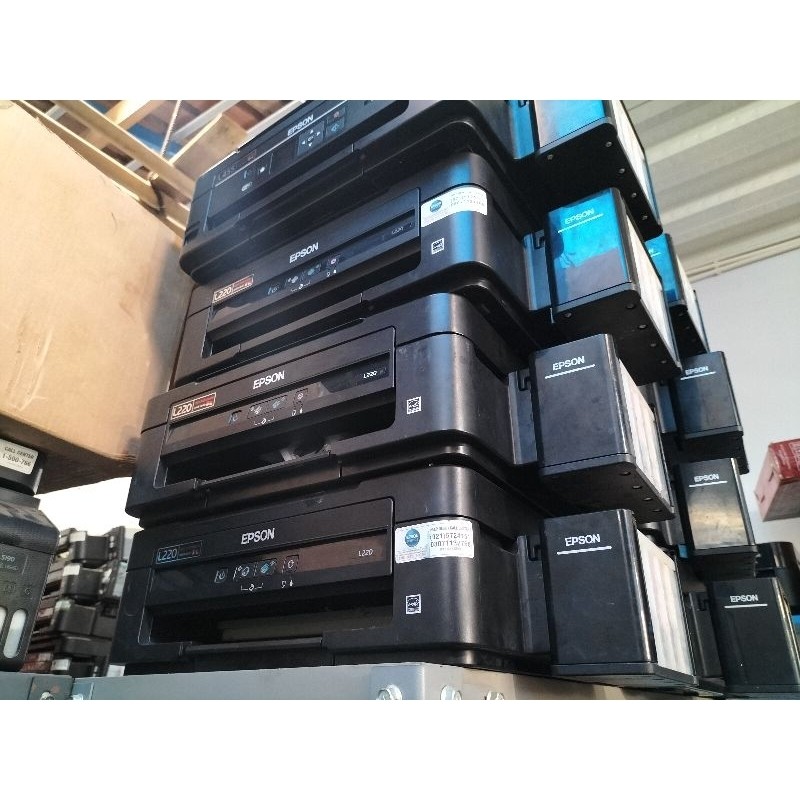 Printer Epson L220 Kosongkan Tanpa Head, Tanpa Mainboard, Tanpa Tinta, Tanpa Power Supply