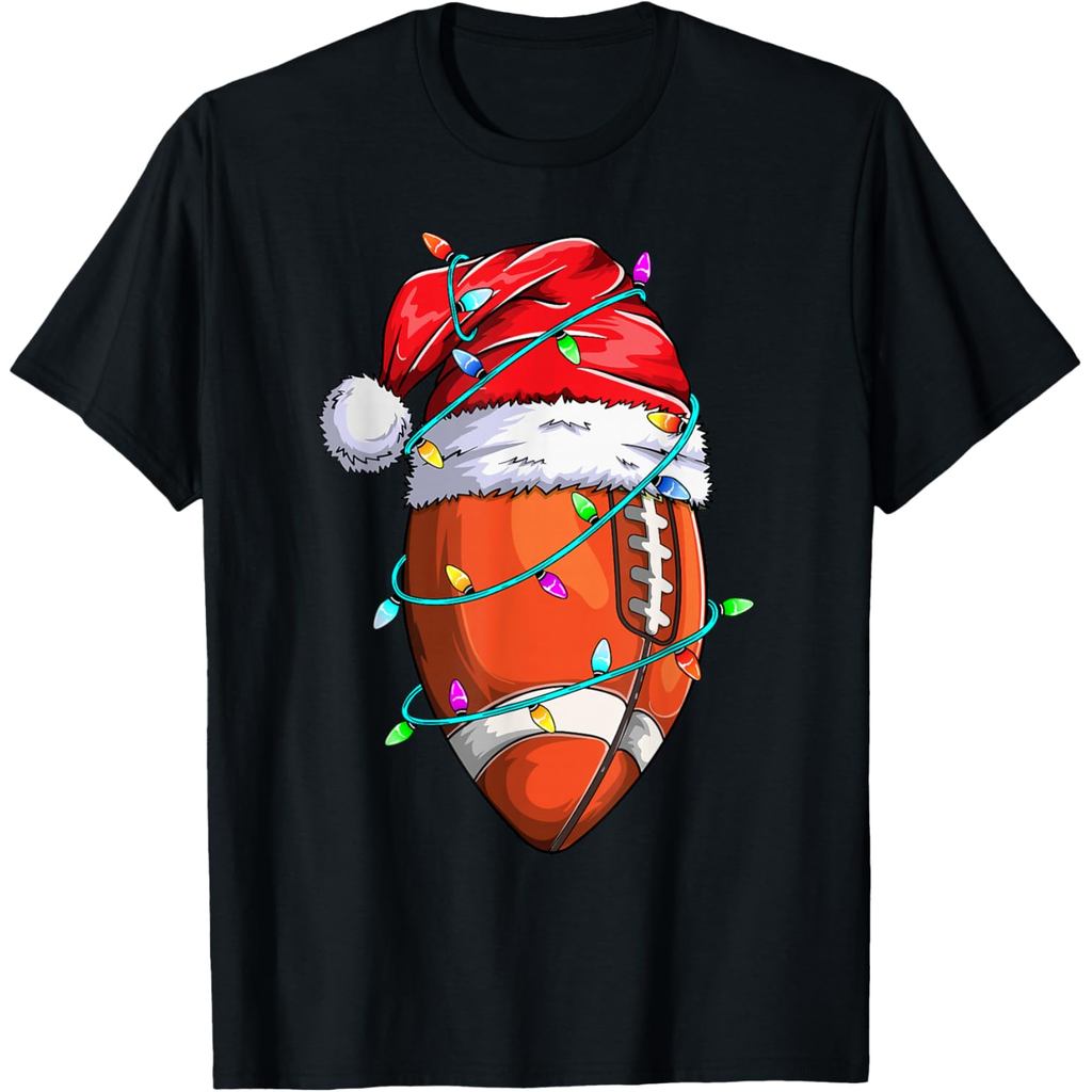 *COD* Desain Olahraga Santa Untuk Pria Anak Laki-Laki Kaos Pemain Sepak Bola Natal