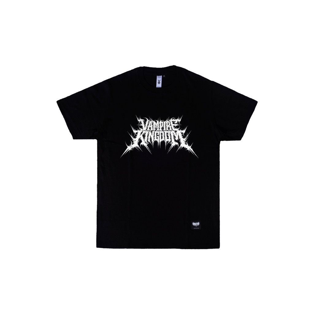 Kaos Pria Metal Distro Hitam Bloody Vampire Kingdom