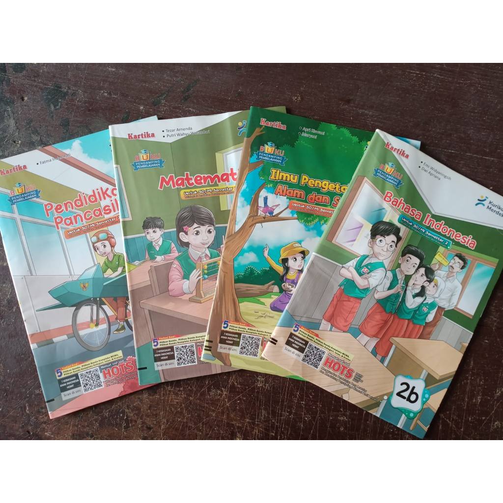 Buku LKS Kartika Adijaya Duta Aksara (Ex Grahadi) SD MI Kelas 2 Merdeka Semester 2 Genap 2025 2026 D