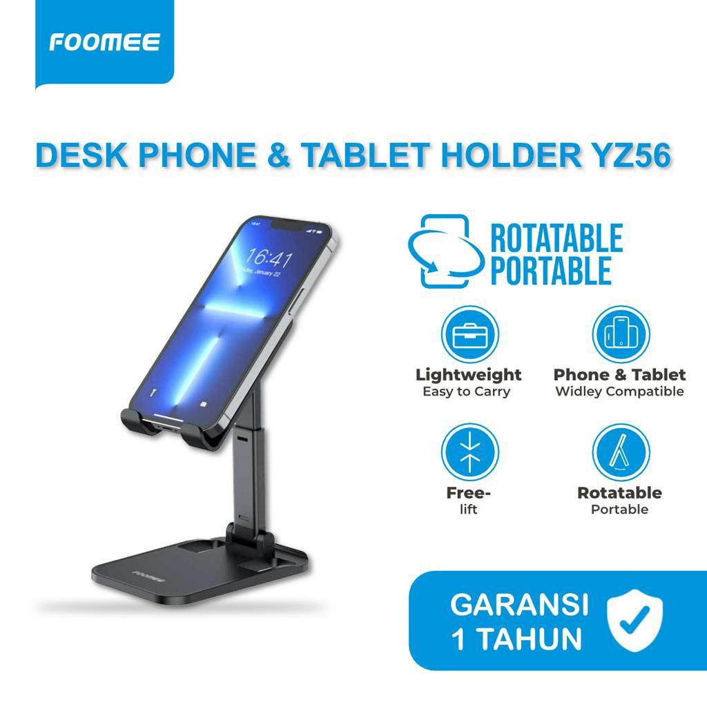 Holder HP Stand Lipat Universal Smartphone Tablet Desk FOOMEE YZ56