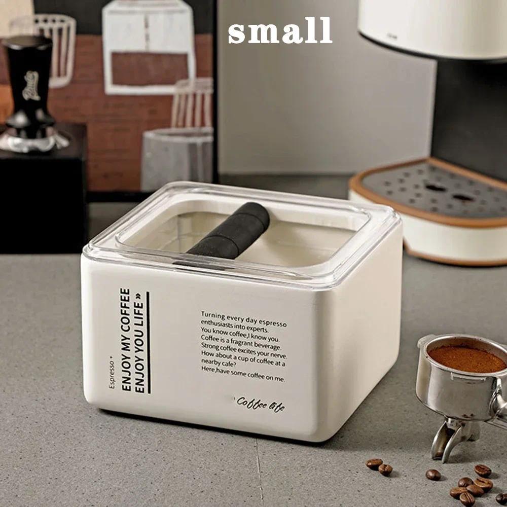 Coffee Grounds Bucket Bar Counter Espresso Machine Powder Residue Storage Box Coffee Knocking Residu