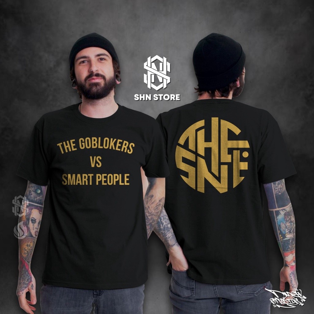 Kaos Bobon Santoso The Goblokers Pakaian Pria Dewasa