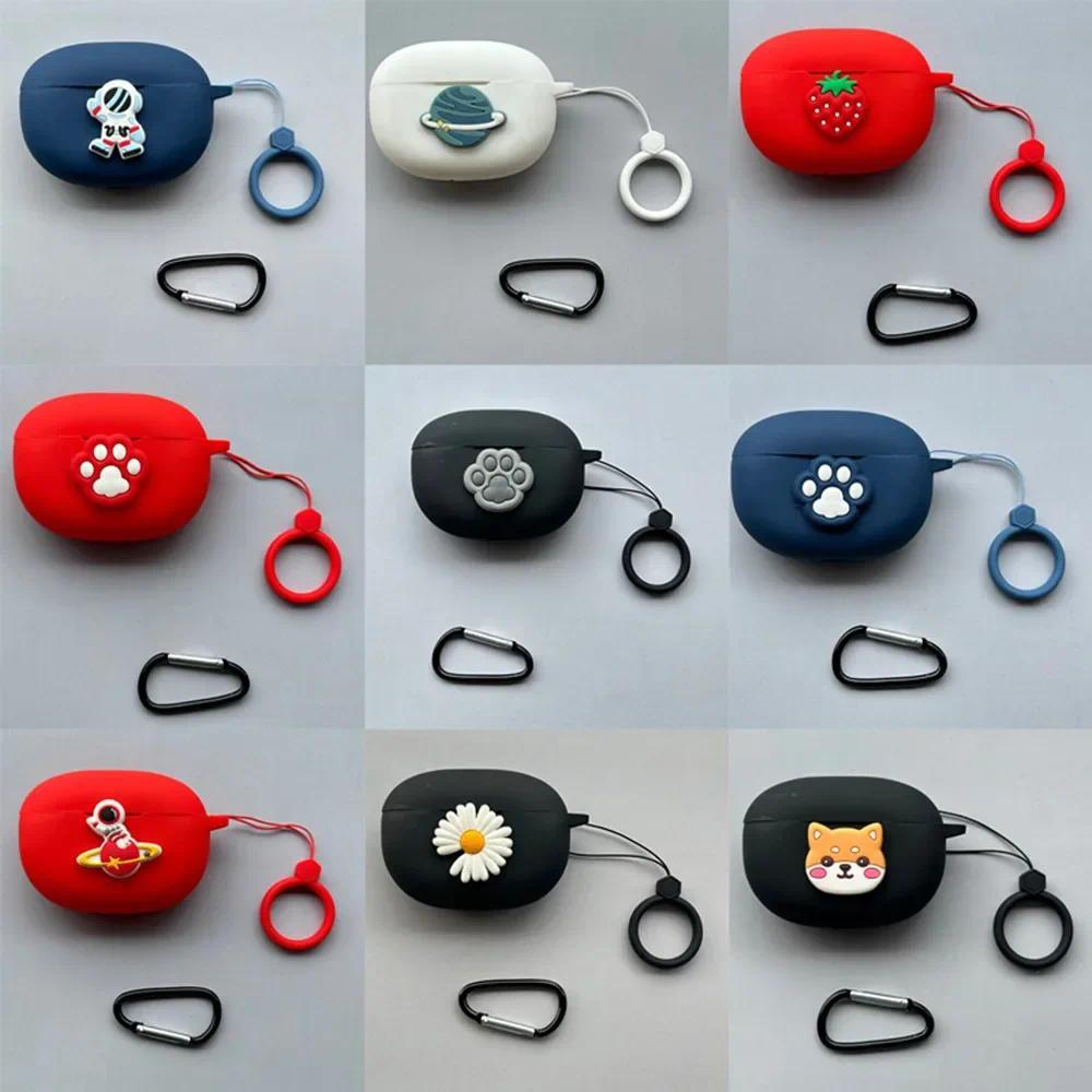 For Realme Buds T310 Case Silicone Soft Case Cartoon Cute Realme Buds T300 Shockproof Shell Case Pro