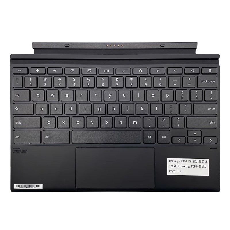 Portable Keyboard for ASUS CM300 CT300 Cover Tablet Magnetic Suction External Keyboard