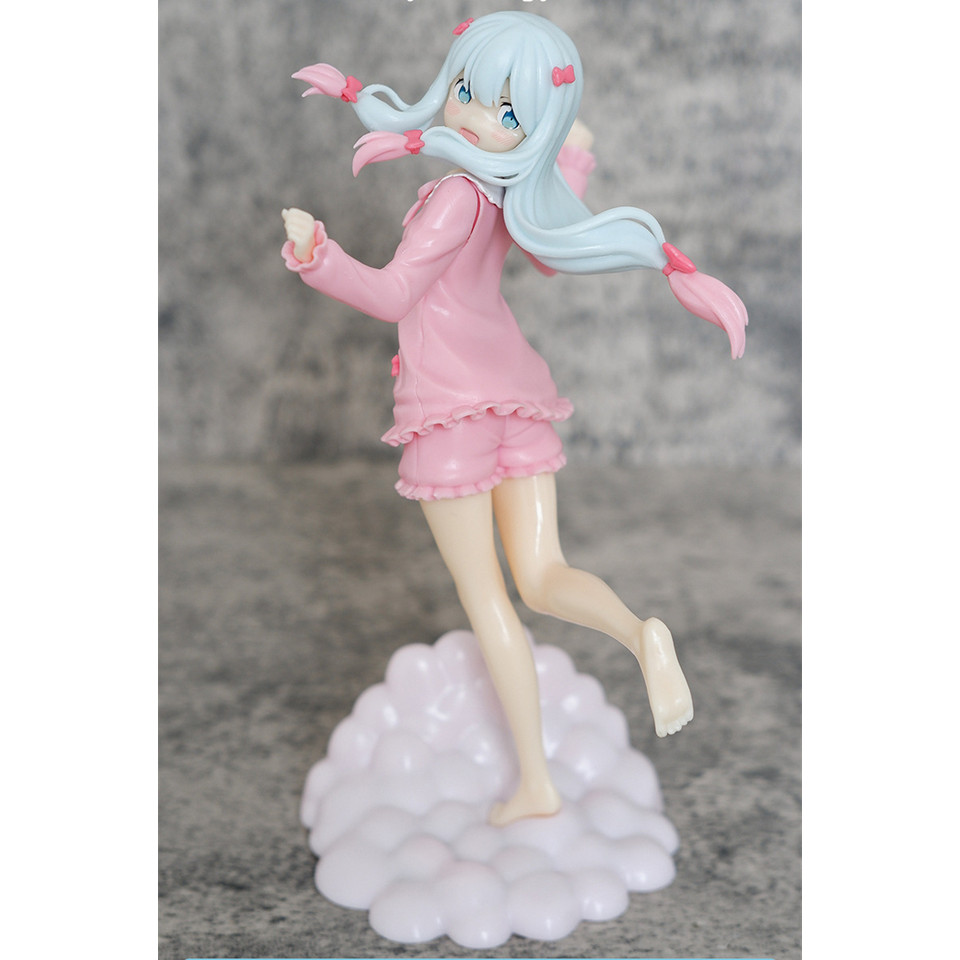 Cute Anime Izumi Sagiri Pajamas Ver. PVC Action Figure Statue Collection Model Kids Toys Doll Gifts 